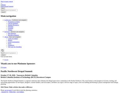 Pacific Northwest Drupal Summit