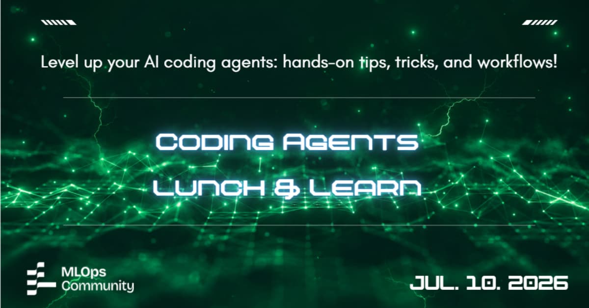 Coding Agents Lunch & Learn Session 18: Community Show & Tell