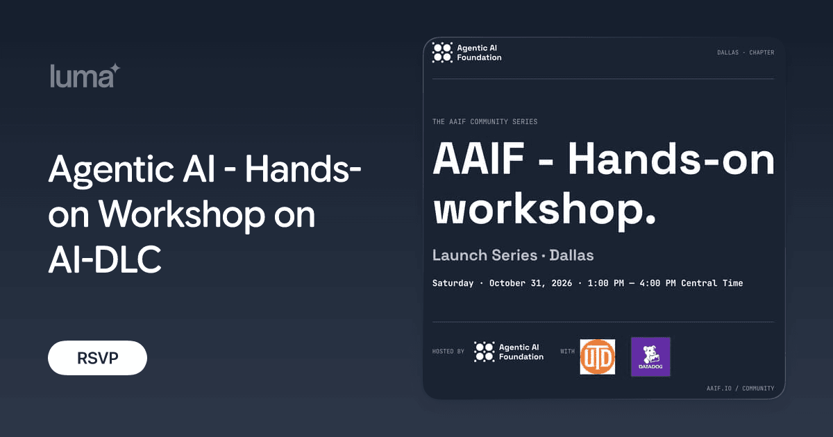 Agentic AI - Hands-on Workshop on AI-DLC