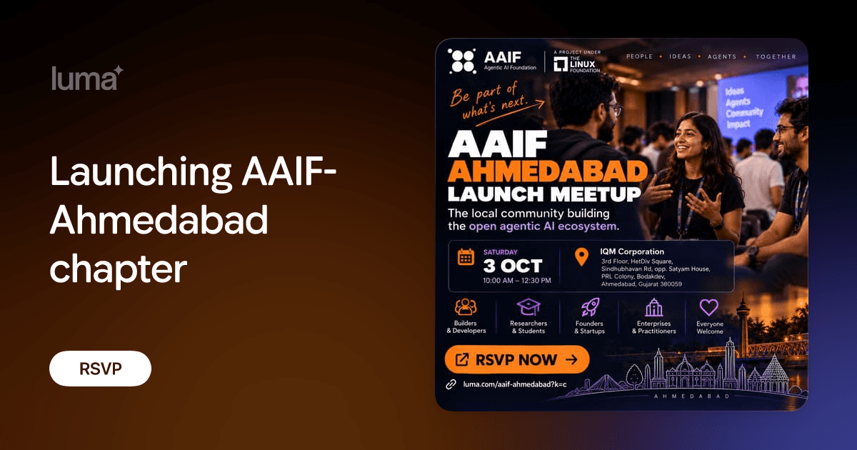 Launching AAIF- Ahmedabad chapter