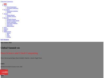 Global Summit on Data Science and Cloud Computing