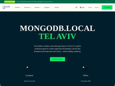 MongoDB.local Tel Aviv