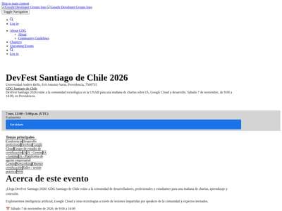 DevFest Santiago