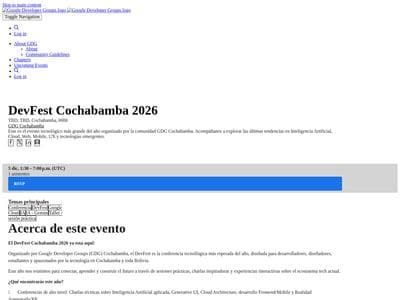 DevFest Cochabamba