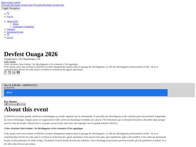 DevFest Ouaga