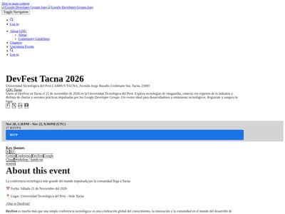 DevFest Tacna