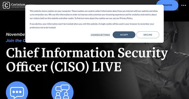 Chief Information Security Officer Live